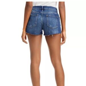 Frame Le Cutoff Denim Classic Blue Jean Shorts